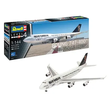 Revell Germany B747-400 Iron Maiden Air Atlanta Icelandic 1:144 (kit) 2024 re-issue