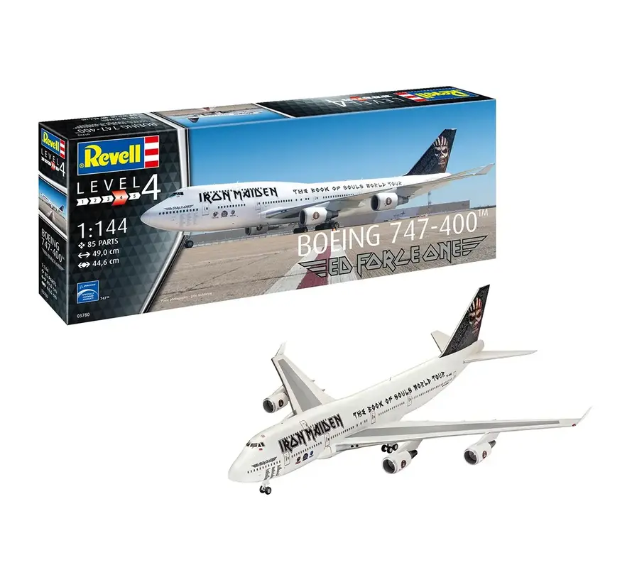 B747-400 Iron Maiden Air Atlanta Icelandic 1:144 (kit) 2024 re-issue