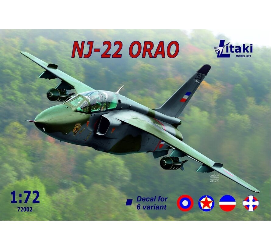 LITAKI Soko NJ-22 Orao two seater 1:72 New 2024