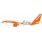 JFOX A320neo EasyJet Airline NEO title G-UZLW 1:200 with stand +New Arrival+