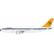 InFlight A300B4-2C Condor orange tail blue cheatline D-AIBF 1:200 with stand +New Arrival+