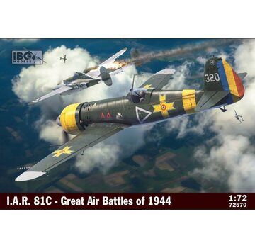 IBG I.A.R. 81C with Mauser cannons-Great Air battles of 1944 1:72