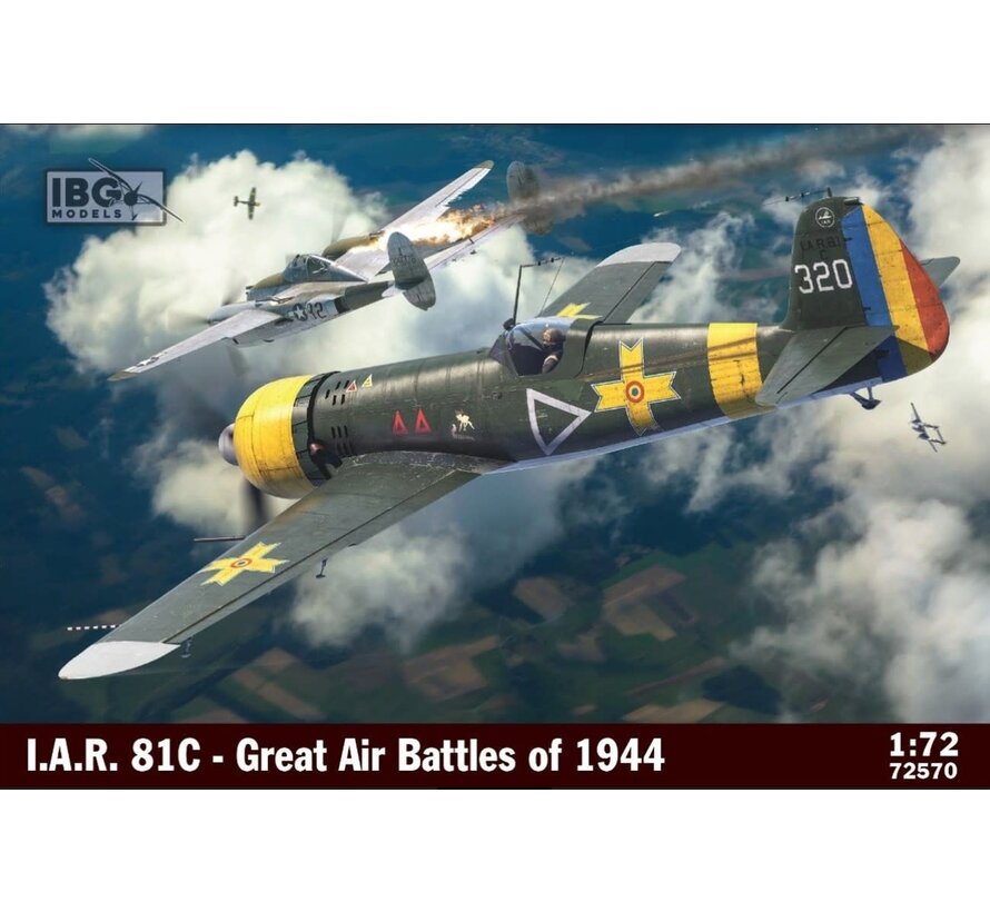 IBG I.A.R. 81C with Mauser cannons-Great Air battles of 1944 1:72