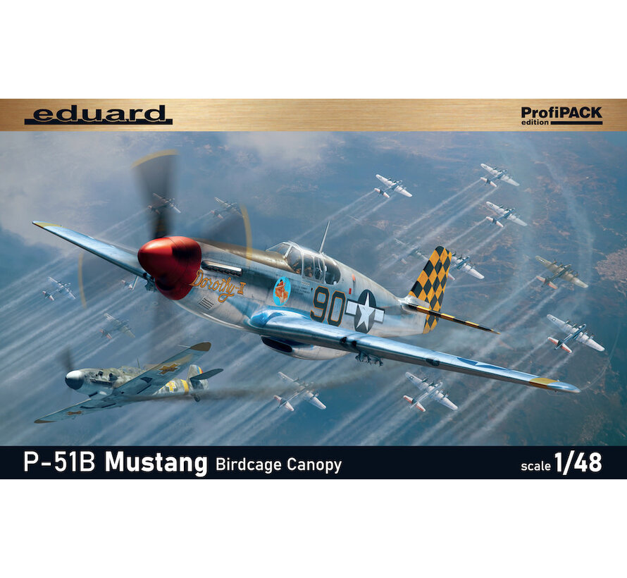 P51B Mustang Birdcage canopy 1:48 ProfiPACK