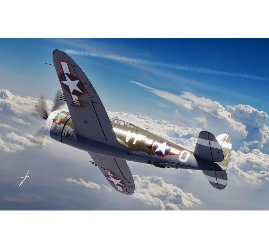P-47C-2 Thunderbolt Razorback 1:48 New 2024