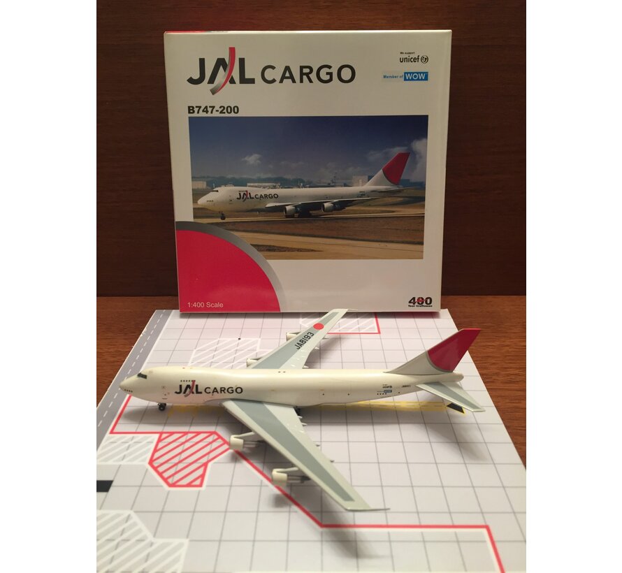 BigBird B747-200 JAL Cargo JA8193 1:400 *Collection Sale