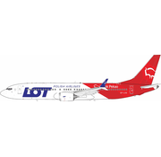 InFlight B737-8 MAX LOT Polish Airlines Bank Pekeo livery SP-LVG 1:200 +New arrival+