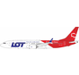 B737-8 MAX LOT Polish Airlines Bank Pekeo livery SP-LVG 1:200 +New arrival+