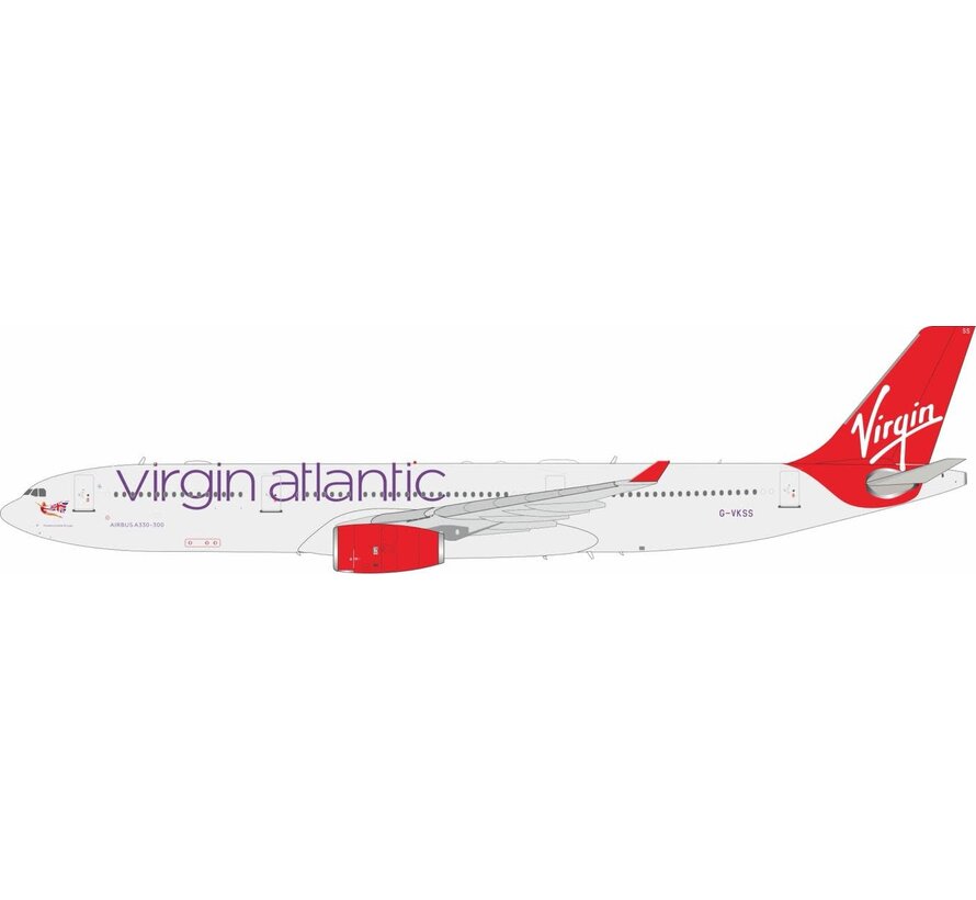 A330-300 Virgin Atlantic Airways G-VKSS 1:200 with stand +new arrival+