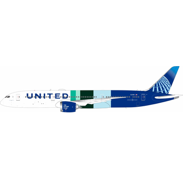 InFlight B787-9 Dreamliner United Airlines Eco livery THE FUTURE IS SAF N24988 1:200  *Pre-Order
