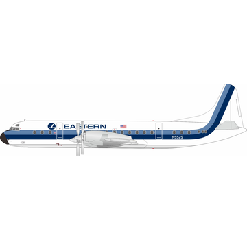 InFlight L188A Electra Eastern Air Lines hockey stick livery N5525 1:200 with stand +New Arrival+