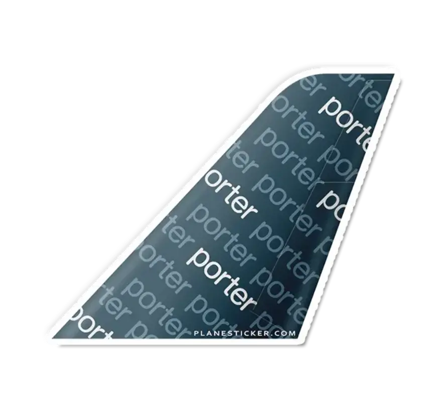 Sticker Porter Airlines Tail
