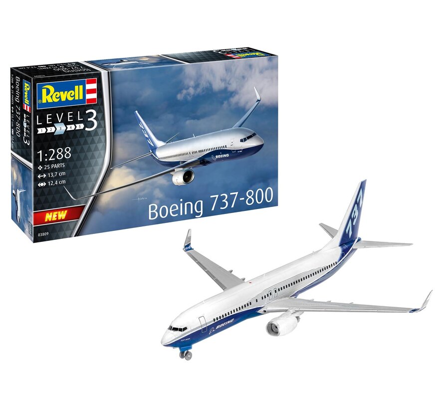 B737-800 Boeing House Colours 1:288 New 2024