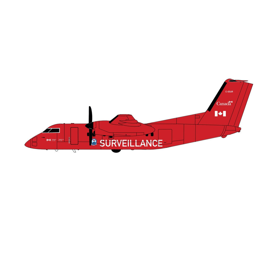 dash-8-100 Transport Canada Surveillance NASP C-GCFJ 1:200 (3d printed resin) +New arrival+