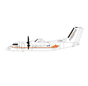 3D Design Deck dash-8-100 Perimeter C-GPAL 1:400 (3d printed resin) +New arrival+