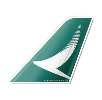 Plane Sticker Sticker Cathay Pacific Tail