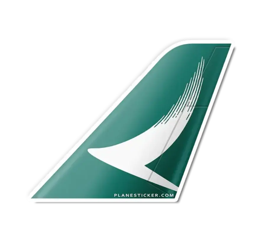 Sticker Cathay Pacific Tail