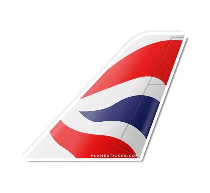 Sticker British Airways Tail
