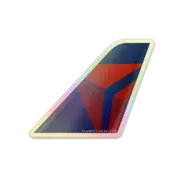 Plane Sticker Sticker Delta Tail