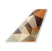 Plane Sticker Sticker Etihad Tail