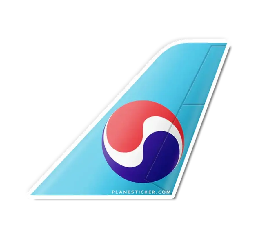 Sticker Korean Air Tail