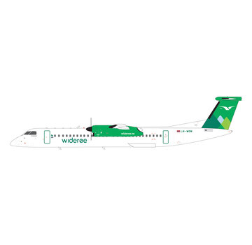 Gemini Jets Dash-8 Q400 Widerøe LN-WDM 1:200 with stand