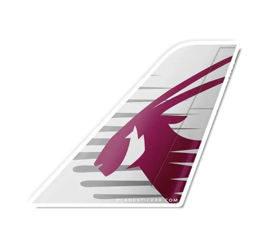 Sticker Qatar Airways Tail