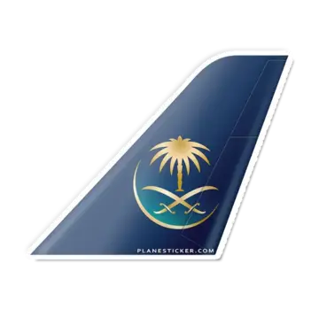 Plane Sticker Sticker Saudia Arabian Airlines Tail