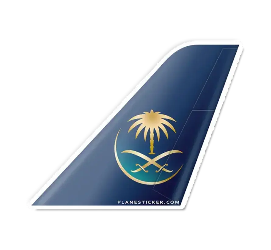 Sticker Saudia Arabian Airlines Tail
