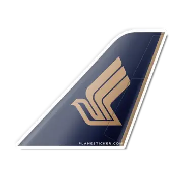 Plane Sticker Sticker Singapore Airlines Tail