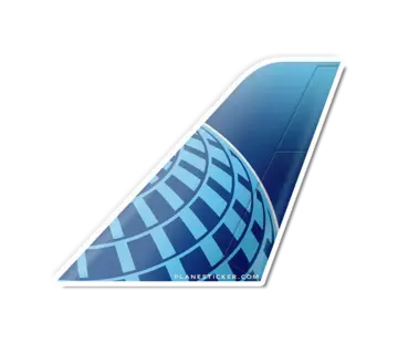 Plane Sticker Sticker United Airlines Tail