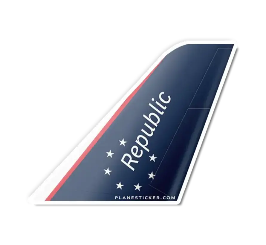 Sticker Republic Airways Tail