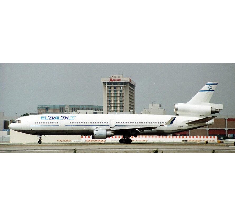 MD11 El Al Israel Airlines N278WA 1:200 polished with stand *Pre-Order