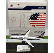 JC Wings B737-800 North American Airlines N802NA 1:200 with stand
