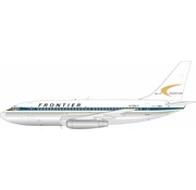 InFlight B737-200 Frontier Airlines old livery N7381F 1:200 polished  +New Arrival+