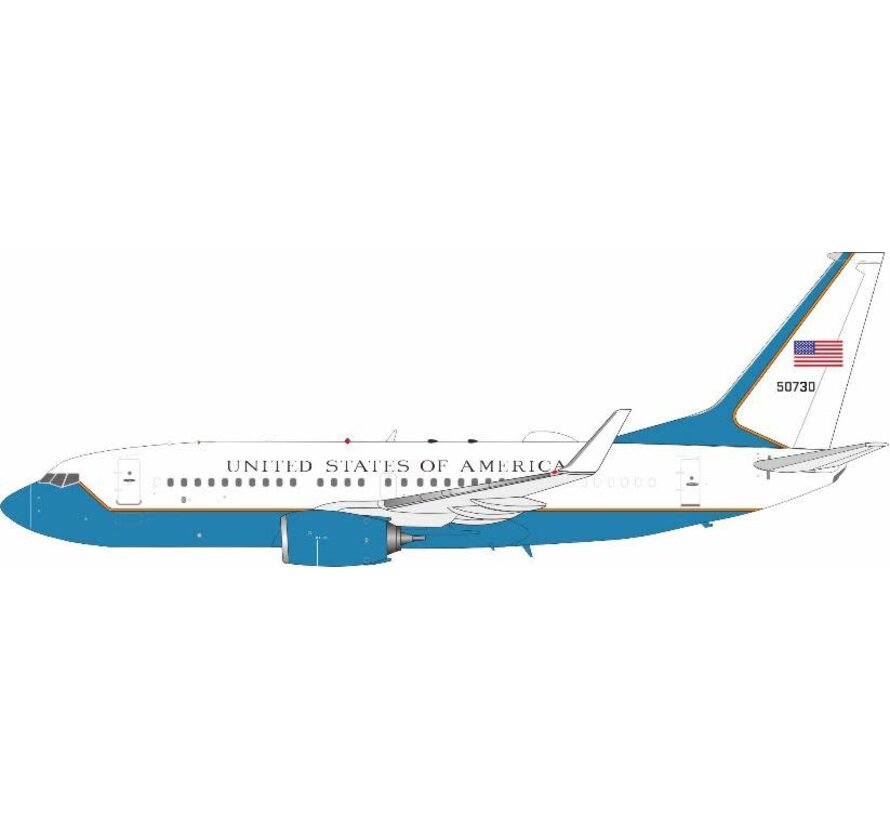 C40C (B737-7CP BBJ) USAF United States of America Livery 05-0730 1:200