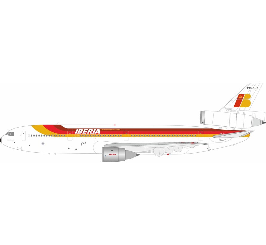 DC-10-30 Iberia final livery EC-DHZ ready 1:200 with stand (2nd release)