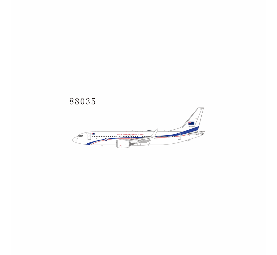 B737-8 MAX BBJ Royal Australian Air Force (RAAF)  A62-001 1:400 +New Arrival+