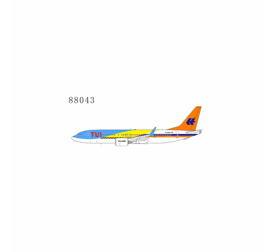 B737-8 MAX TUI  'Fuerteventura' in the TUI 50 years livery  D-AMAH  1:400 +New Arrival+