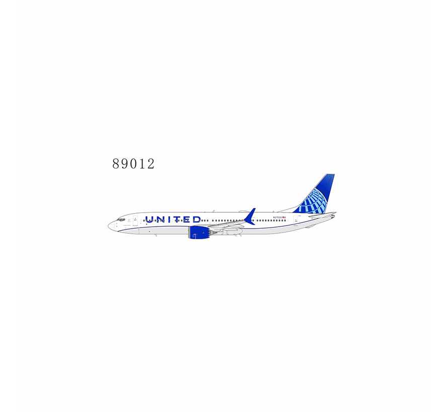 B737-9 MAX United Airlines Blue Evolution livery N27520 1:400 +New Arrival+