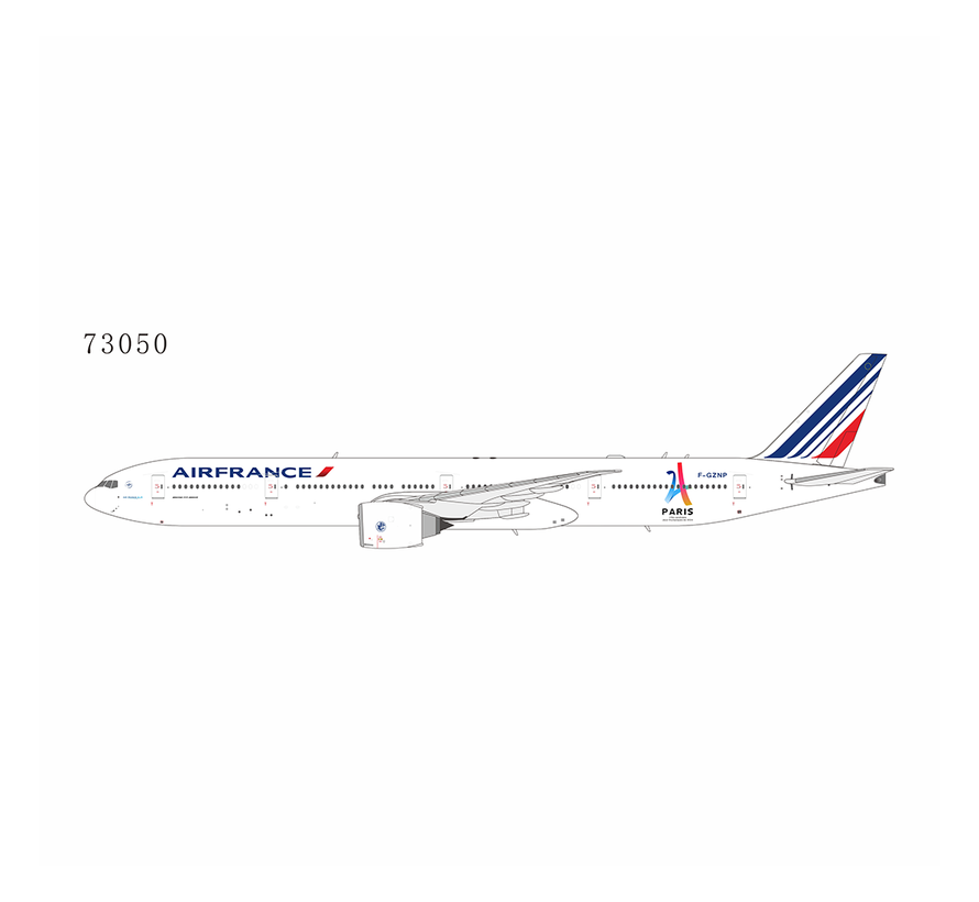 B777-300ER Air France Paris JO 2024 sticker F-GZNP 1:400 +New arrrival+