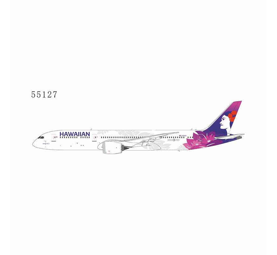 B787-9 Dreamliner Hawaiian Air first 787-9 Dreamliner received by HA Kapuahi N781HA 1:400 +new Arrival+