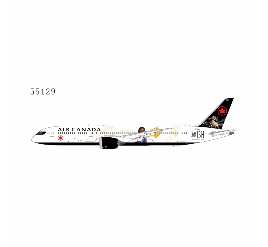 B787-9 Dreamliner Air Canada Disney Wish / Le Souhait  C-FVLX  1:400
