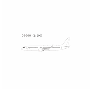 NG Models B737-900W Blank Model  1:200 winglets with stand  +Pre-order+
