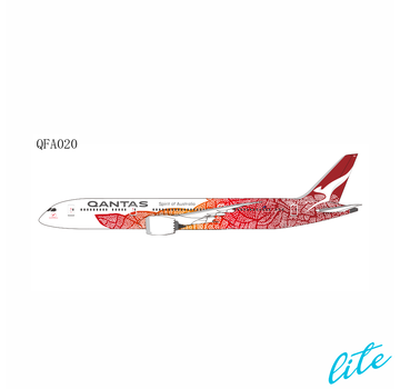 NG Lite B787-9 Dreamliner QANTAS YAM Dreaming Emily Kame Kngwarreye VH-ZND 1:400 LITE +New Arrival+