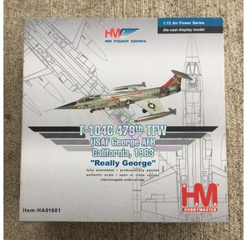 Hobby Master F104C 479th TFW, USAF George AFB, California 1963 "Really George" 1:72 *Collection Sale