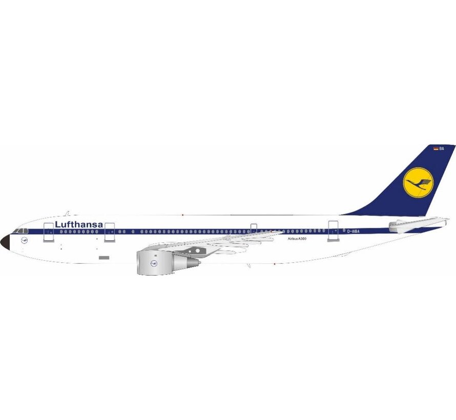 A300B2-1C Lufthansa old livery cheatline D-AIBA 1:200  +New Arrival+