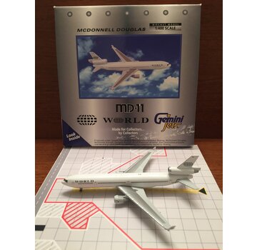 Gemini Jets MD11 World Airways NC N277WA 1:400  *Collection Sale