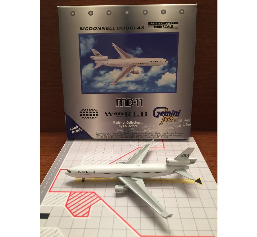 MD11 World Airways NC N277WA 1:400  *Collection Sale