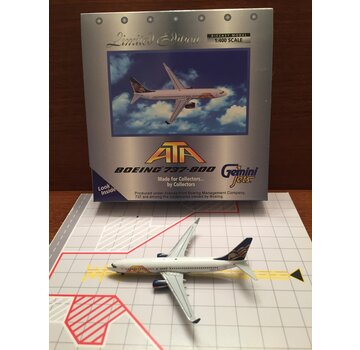Gemini Jets B737-800 ATA American Trans Air N301TZ 1:400 *Collection Sale